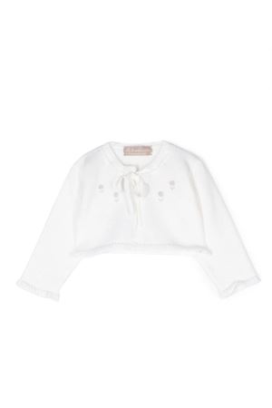 White Cashwool jacket LA STUPENDERIA KIDS | WBSC52800.